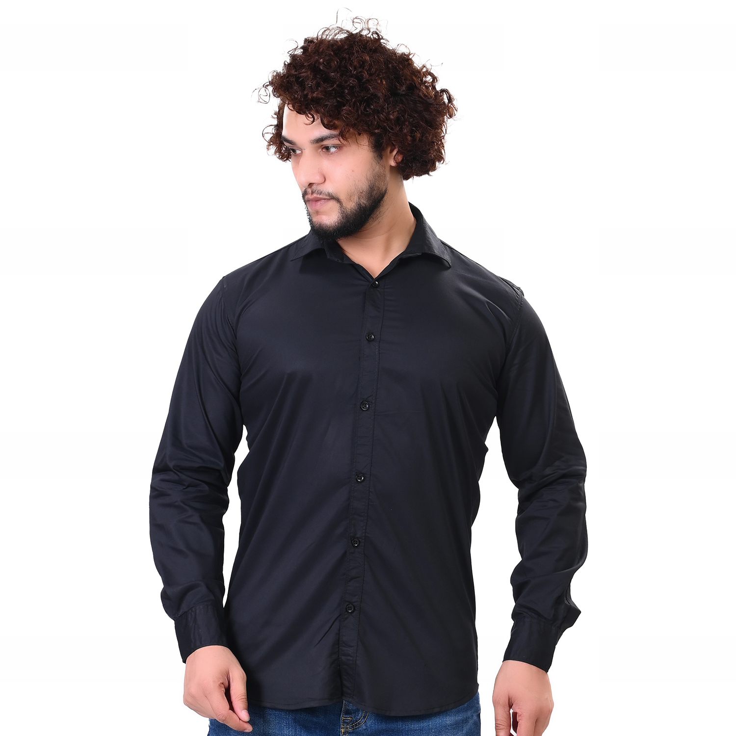 black shirt