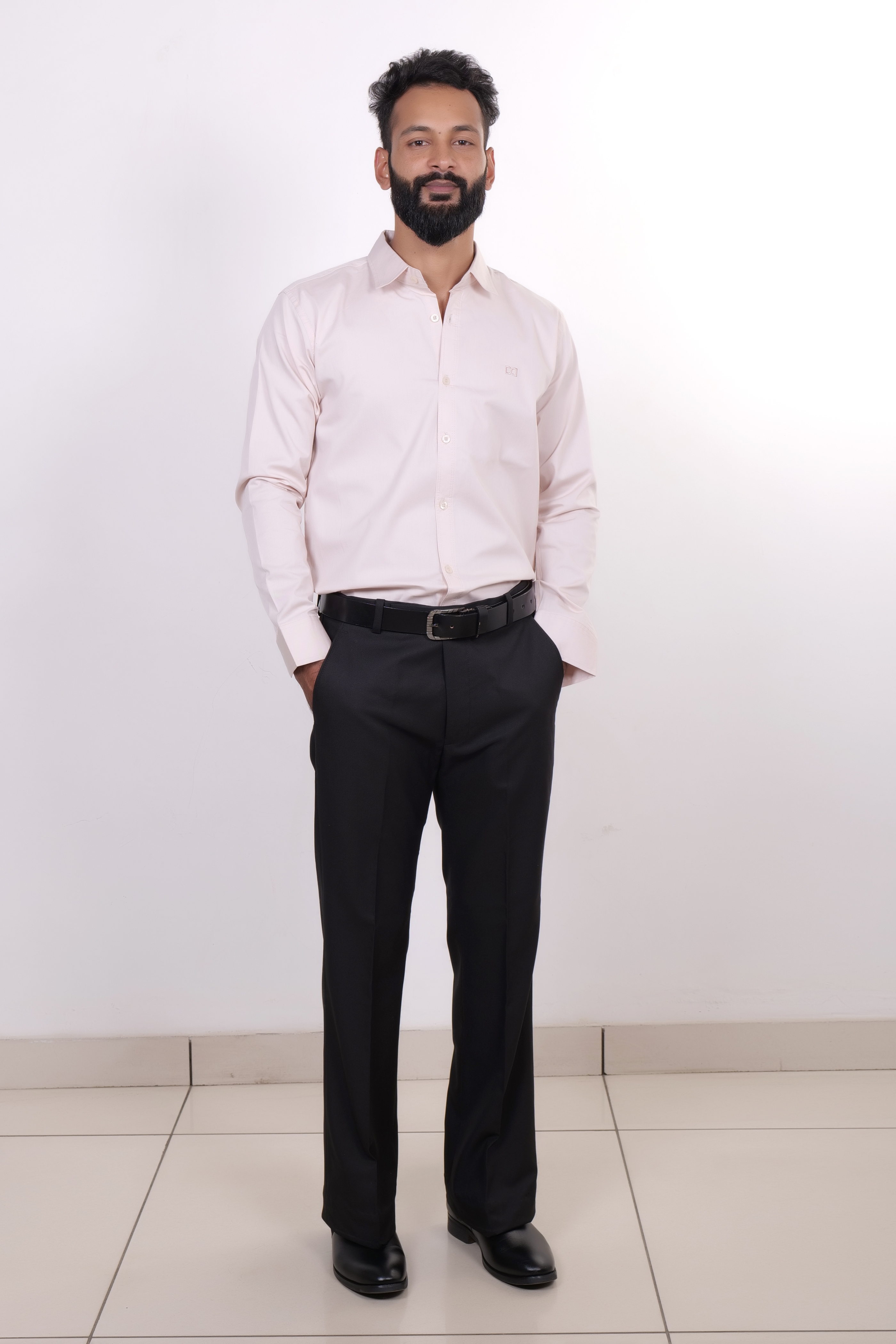 Drapes&Dream Light Pink Formal Men's Shirt